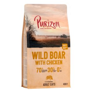 400g Adult Wild Boar & Chicken Purizon Cat Kissanruoka