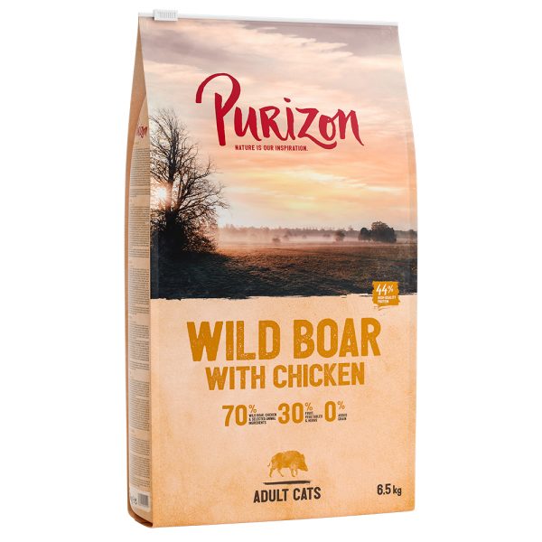 6.5 kg Adult Wild Boar & Chicken viljaton Purizon kissan kuivaruoka