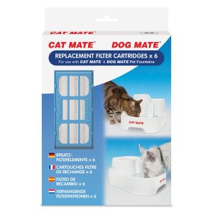 Vaihtosuodattimet Closer Pets -vesiautomaattiin 6kpl