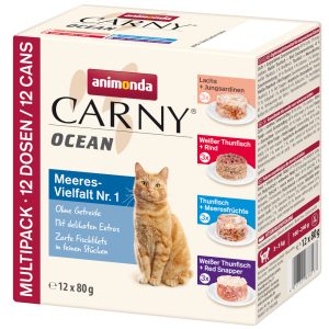 12x80g Ocean Ocean mix Animonda Carny Kissanruoka