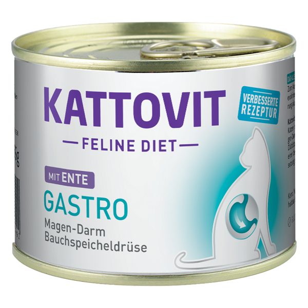 12x185g Gastro ankka Kattovit kissanruoka
