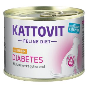 6x185g Diabetes purkeissa Kattovit kissan märkäruoka