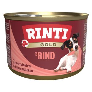 12x185g nautapalat RINTI Gold -koiranruoka