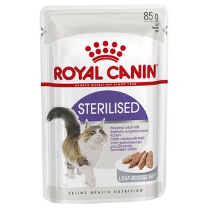 12 x 85g Royal Canin Sterilised Mousse kissanruoka