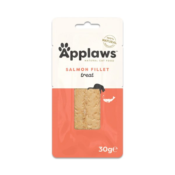 3x30g Cat Salmon Loin Applaws kissalle