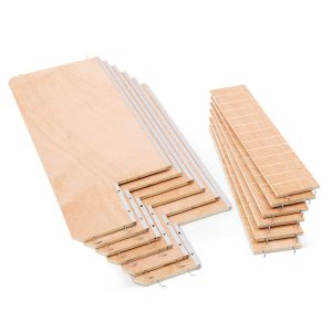 Tarvikesetti Savic Tasmania 120 -häkkiin: 6 x taso + 6 x portaat