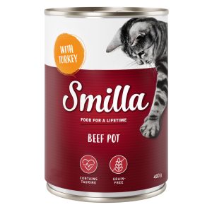6x400g nauta kananmaksalla Smilla Kissanruoka