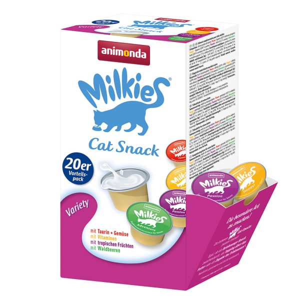 20x15g Milkies Selection, monta makua mix II: Animonda kissalle