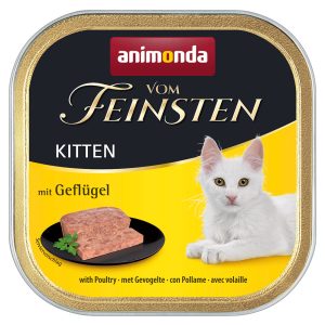 72x100g Kitten siipikarja Animonda Vom Feinsten Kissanruoka