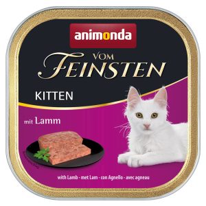 72x100g Kitten lammas Animonda Vom Feinsten Kissanruoka