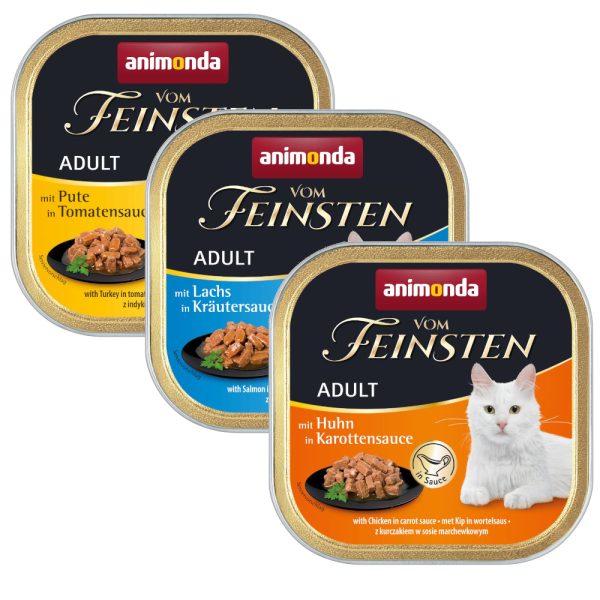 32x100g Adult No Grain In Sauce (3 makua) Animonda Vom Feinsten