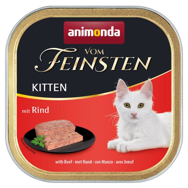 72x100g Kitten nauta Animonda Vom Feinsten Kissanruoka