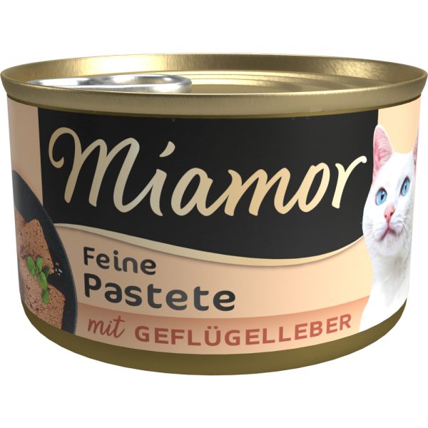 12x85g Paté siipikarjanmaksa Miamor kissan märkäruoka