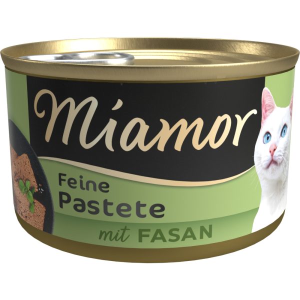 12x85g Paté fasaani Miamor kissan märkäruoka