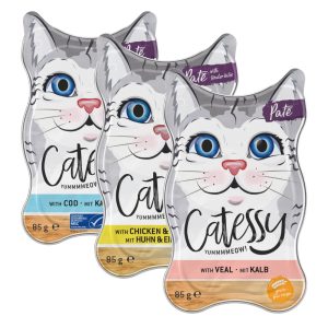54x85g pateesekoitus Catessy-kissanruoka