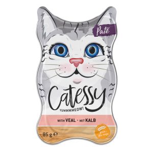36x85g purkkipatee vasikalla Catessy Kissanruoka