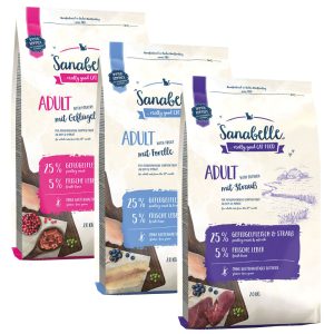 3x2kg Adult mix Sanabelle Kissanruoka