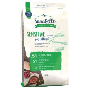 2x2kg Sensitive with Poultry Sanabelle Kissanruoka