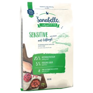2x10kg Sensitive Lamb + Poultry Sanabelle Kissanruoka