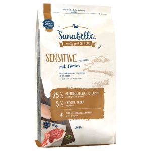 2x2kg Sensitive with Lamb Sanabelle Kissanruoka