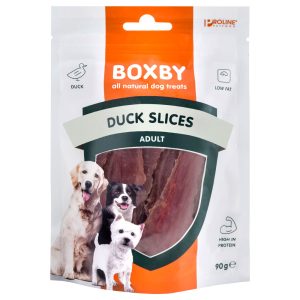 3x90g Duck Slices Boxby koiranherkku