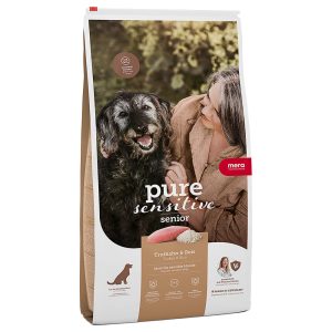 12,5kg MERA Pure Sensitive Senior Turkey & Rice  koiranruoka