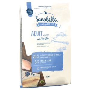 10kg Adult with Trout Sanabelle Kissanruoka