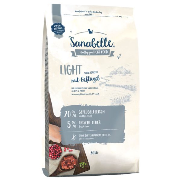 2x2kg Light Sanabelle Kissanruoka