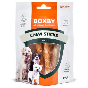 3x80g Chew Sticks with Chicken Boxby koiranherkku