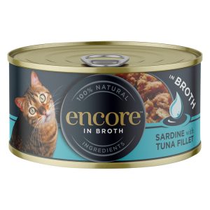 16x70g sardiinia ja tonnikalaa Encore kissan märkäruoka