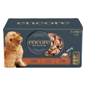 5x150g Pate Mix Encore koiran märkäruoka