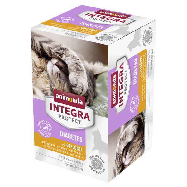 12x100g Adult Diabetes siipikarja Animonda Integra Kissanruoka
