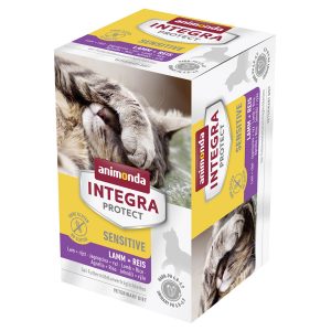 12x100g Adult Sensitive lammas & riisi Animonda Integra Kissanruoka