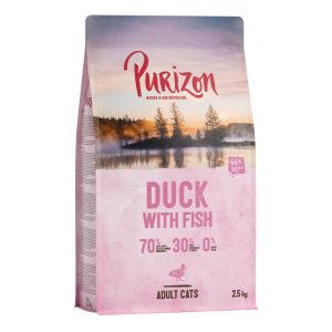 2,5kg Adult Duck & Fish viljaton Purizon Cat Kissanruoka