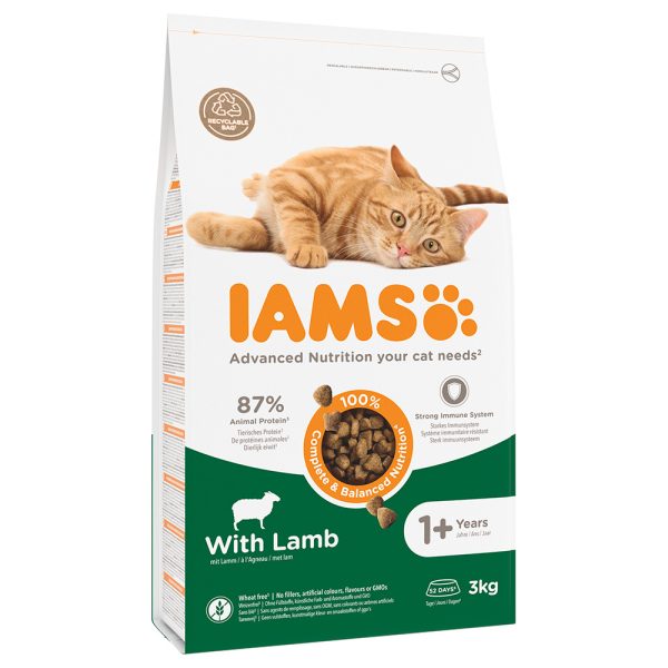 3kg IAMS Advanced Nutrition Adult Cat with Lamb