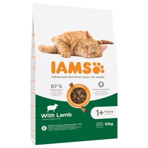 10kg IAMS Advanced Nutrition Adult Cat with Lamb