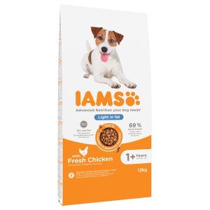 12kg  Vitality Dog Weight Control Chicken IAMS