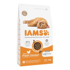 2x3kg Vitality Kitten Fresh Chicken IAMS Kissanruoka