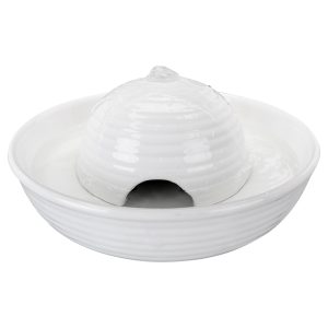Trixie Vital Flow mini -juomalähde lemmikeille, keraaminen valkoinen 800ml