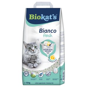 10kg Bianco Fresh Biokat's kissanhiekka