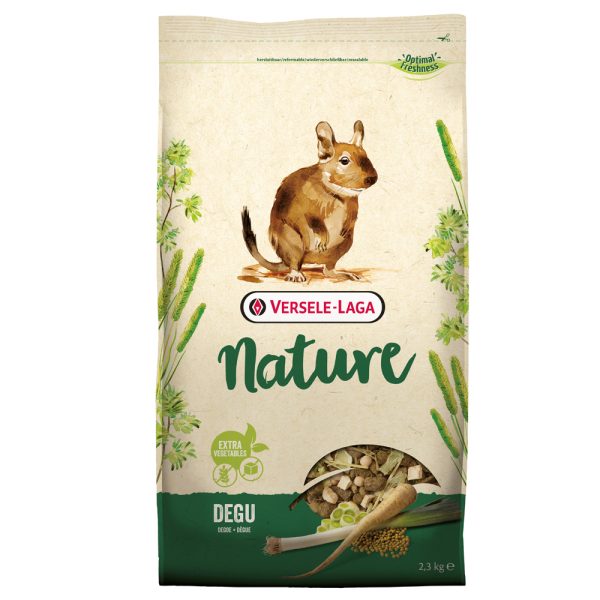 2,3kg Nature Degu Versele Laga pieneläimille