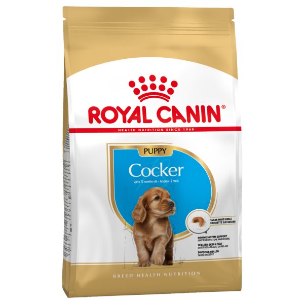 2x3kg Cocker Puppy Royal Canin Breed Koiranruoka