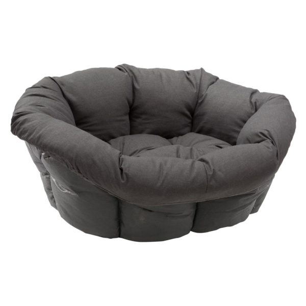 Sofà-päällyste Anthracite Ferplast Siesta Deluxe -koirankoriin koko 4