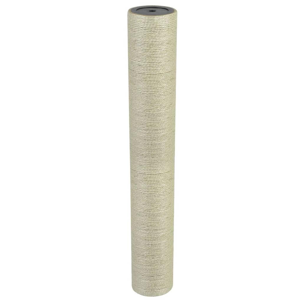 vidaXL Kissan raapimispuu 8x55 cm 8 mm beige