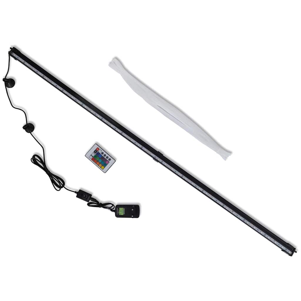 vidaXL LED-akvaariovalaisin kuplatoiminnolla RGB 107 cm