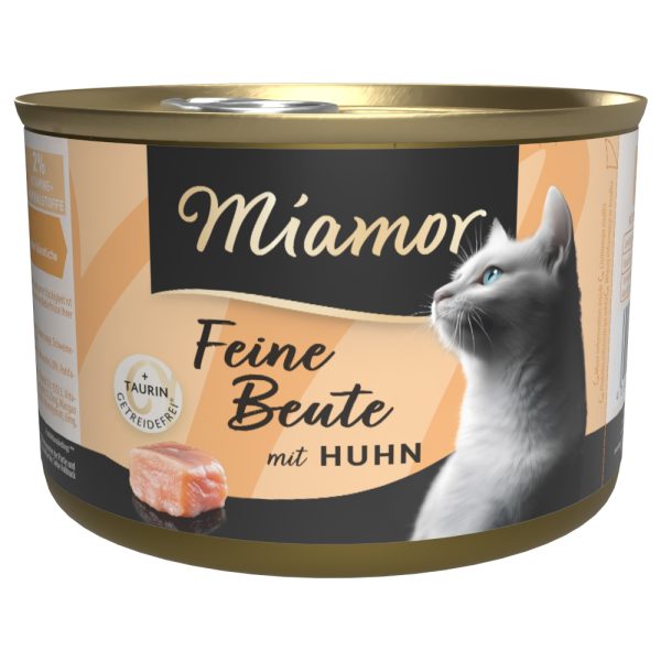 12x185g Feine Beute kana Miamor kissan märkäruoka