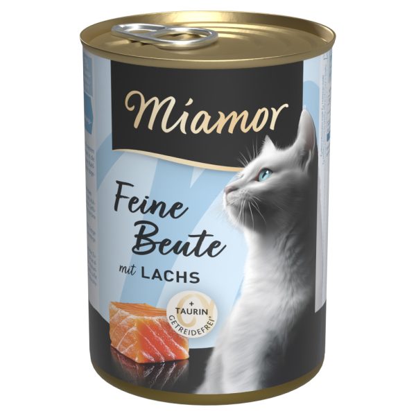12x400g Feine Beute lohi Miamor kissan märkäruoka