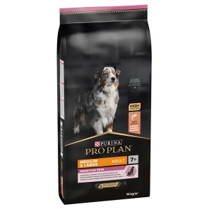 14kg Medium & Large Adult 7+ Sensitive Skin PURINA Pro Plan Koiranruoka