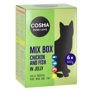 24x100g lajitelma Cosma Original kissanruoka