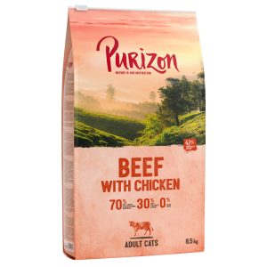 6.5 kg Adult Beef & Chicken viljaton Purizon kissan kuivaruoka